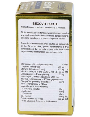 Sex-O-Vit Forte 30Comp. Health Aid de Health Aid