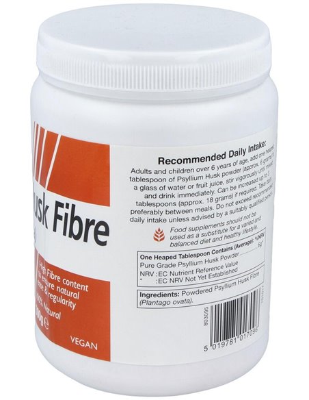 Fibra De Cascara Psyllium 300Gr. Health Aid de Health Aid