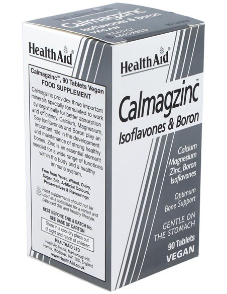 Calmagzinc 90Comp. Health Aid de Health Aid