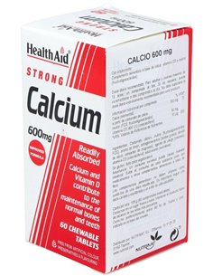 Calcio 600 Mg 60 Comp de Health Aid 2