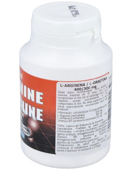 L-Arginina Y L-Ornitine 60Comp. Health Aid de Health Aid
