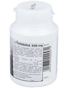L-Tirosina 550 Mg 60 Comp de Health Aid 2