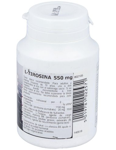 L-Tirosina 60Comp. Health Aid de Health Aid