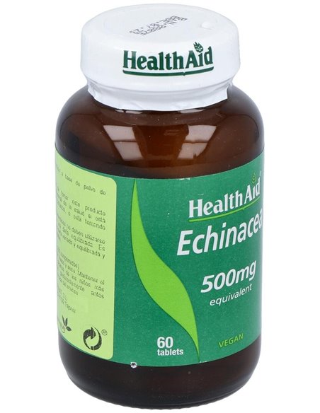 Equinácea (Echinacea Purpurea) 500 Mg 60 Comp de Health Aid
