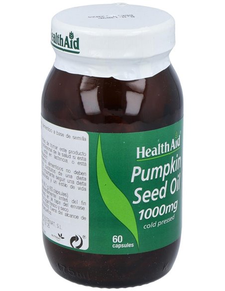 Aceite De Semilla De Calabaza 1.000 Mg 60 Cáps de Health Aid
