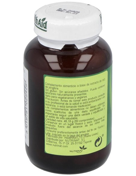 Jengibre (Ginger Root) Raiz 60Comp. Health Aid de Health Aid
