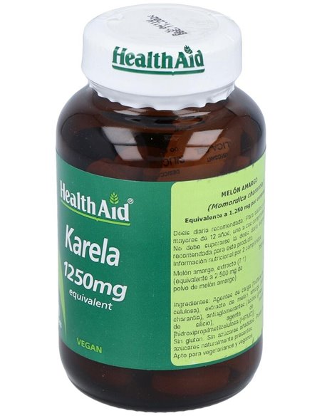 Melón Amargo (Momordica Charantia) 1.250 Mg 60 Comp de Health Aid