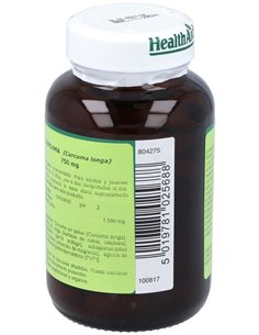 Cúrcuma (Curcuma Longa) 750 Mg 60 Comp de Health Aid 2