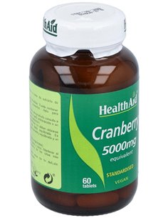 Arándano Rojo (Vaccinium Macrocarpon) 5.000 Mg 60 Comp de Health Aid 2