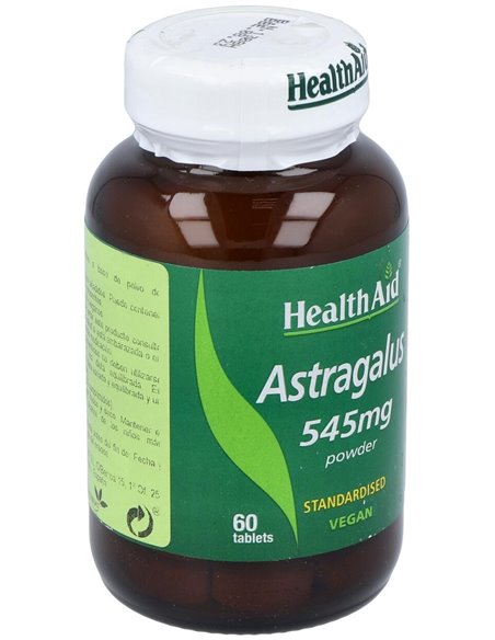 Astrágalo (Astragalus Membranaceus) 545 Mg 60 Comp de Health Aid