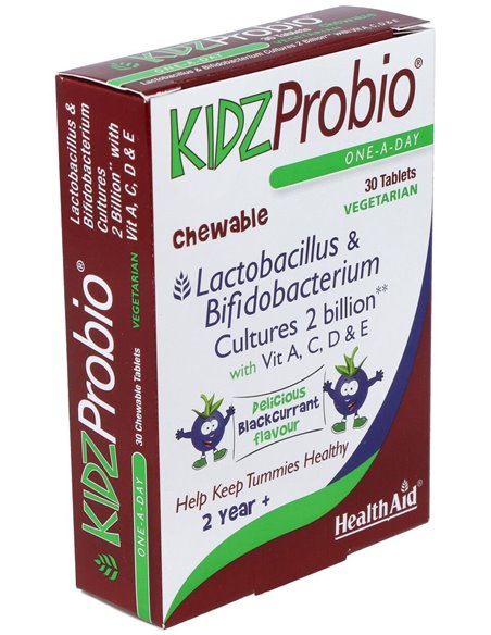Kidzprobio Comprimidos Masticables 30 Comp de Health Aid