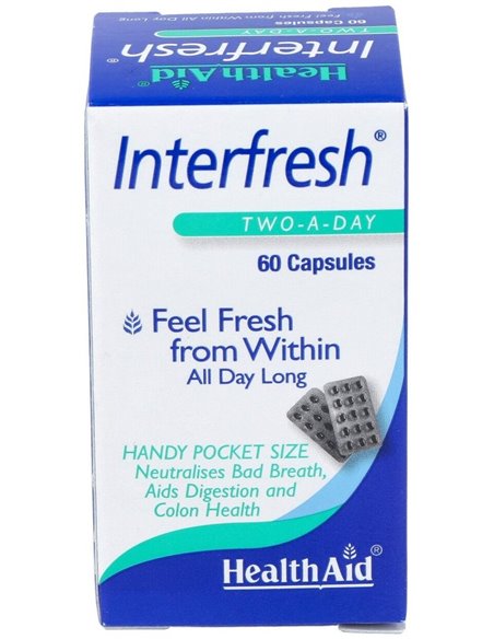 Interfresh 60 Cáps de Health Aid