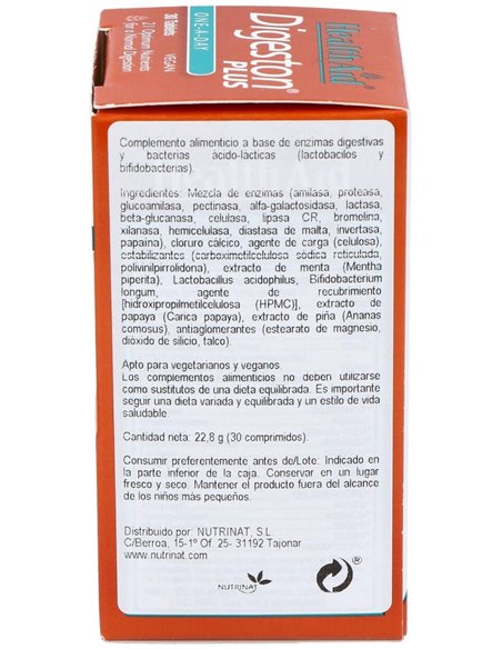 Digeston Plus Con Prebioticos 30Comp. de Health Aid