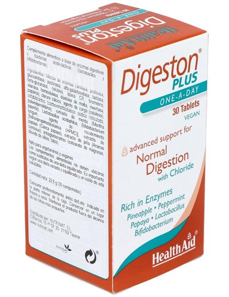 Digeston Plus Con Prebioticos 30Comp. de Health Aid