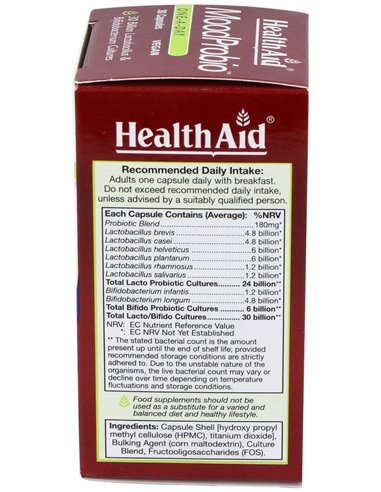 Moodprobio  30 VCáps de Health Aid