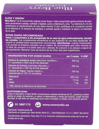 Blue Berry 60Comp. de New Nordic