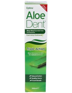 Dentífrico Aloe Triple Acción Sin Fluor 100 ml  de Madal Bal 2