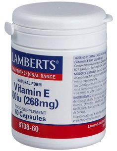 Vitamina E Natural 400 UI de Lamberts 2