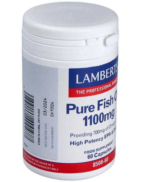 Aceite de Pescado Puro 1100 mg de Lamberts