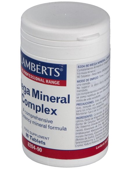 Mega Mineral Complex 90 Tabs. de Lamberts