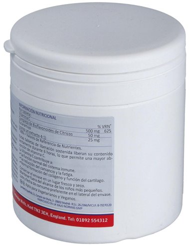 Vitamina C 500 mg + Bioflavonoides Time Release de Lamberts