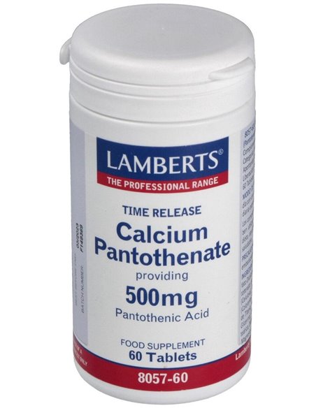 Pantotenato de Calcio 500 mg Lib. Sostenida de Lamberts