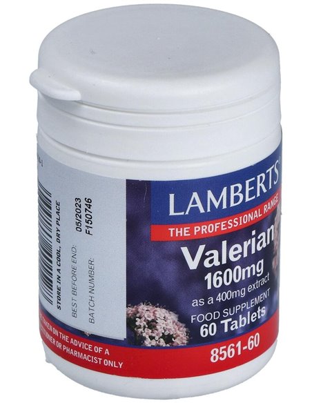 Valeriana 1600 mg (Valeriana officinalis) de Lamberts