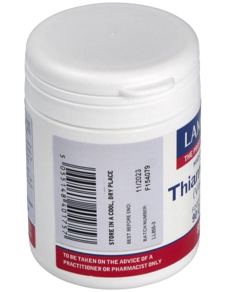 Tiamina 100 mg (Vitamina B1) de Lamberts