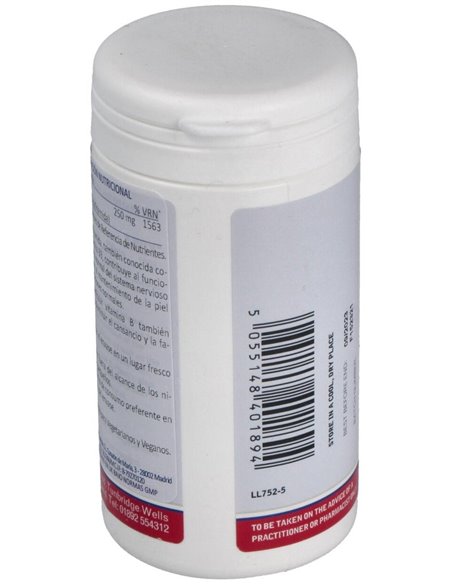 Nicotinamida 250 mg (Vitamina B3) de Lamberts