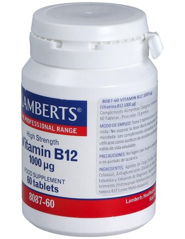 Vitamina B12 1000 µg de Lamberts
