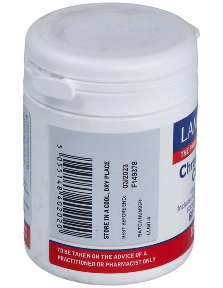 Complejo de Cromo (Con Vit B,C, Mag, Cu y Zn) 60 Tabs. de Lamberts