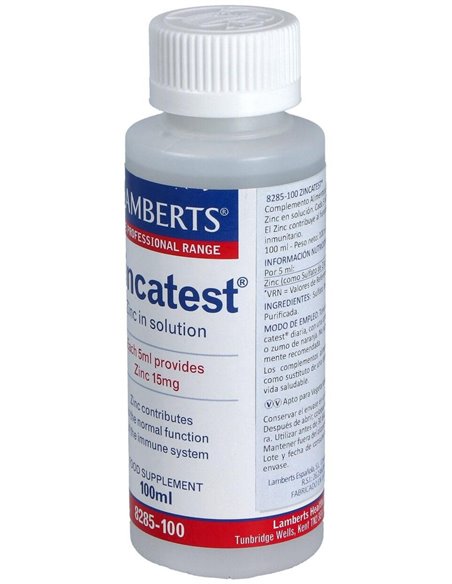 Zincatest 100 ml Líquido de Lamberts