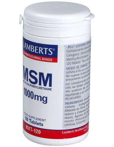 MSM 1000 mg de Lamberts
