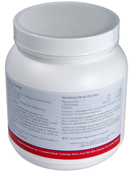 L-Glutamina en Polvo de Lamberts