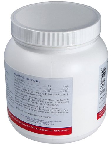 L-Glutamina en Polvo 500 g de Lamberts
