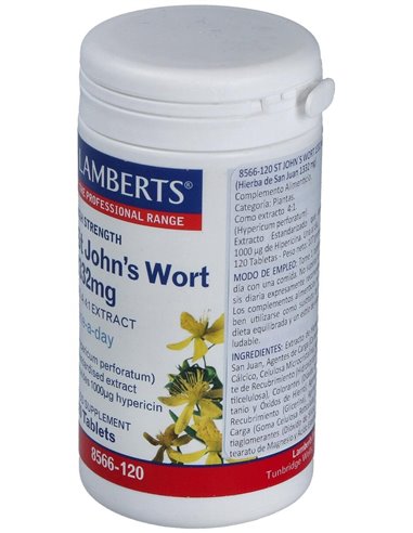 Hierba de San Juan 1332 mg (Hipericina 1000 µg) de Lamberts