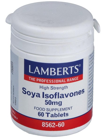 Isoflavonas de Soja 50 mg de Lamberts
