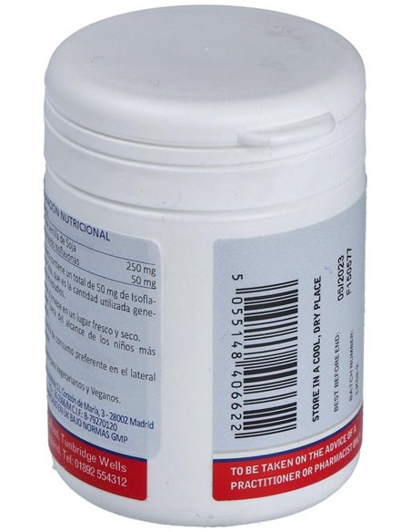 Isoflavonas de Soja 50 mg 60 Tabs. de Lamberts