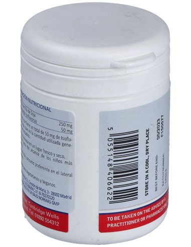 Isoflavonas de Soja 50 mg 60 Tabs. de Lamberts