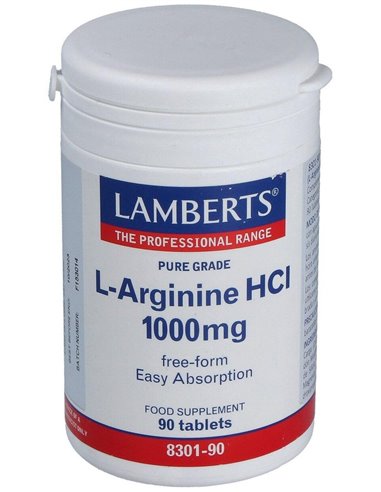 L-Arginina HCl 1000 mg de Lamberts