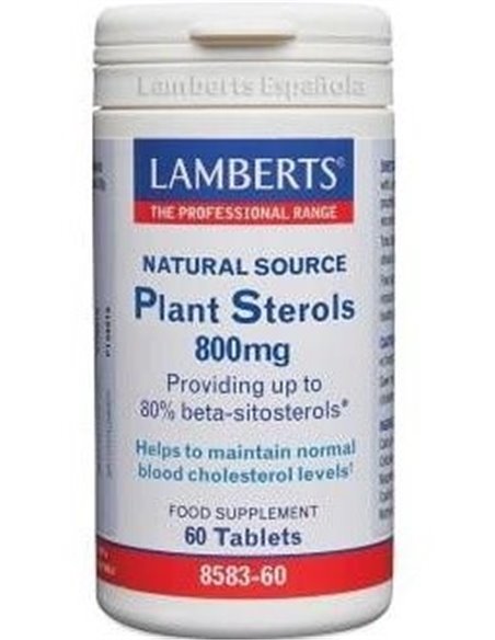Esteroles Vegetales 800 mg  60 Tabs. de Lamberts