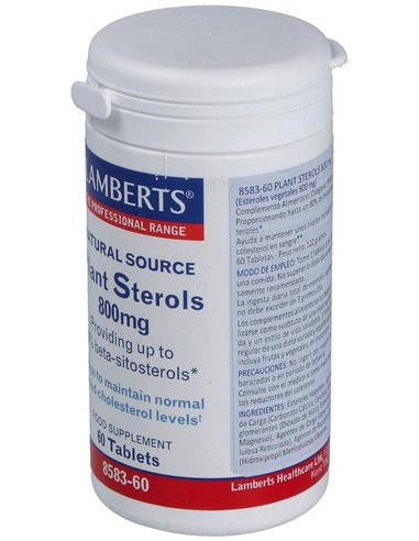 Esteroles Vegetales 800 mg  60 Tabs. de Lamberts