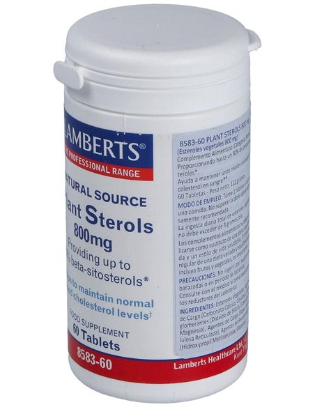 Esteroles Vegetales 800 mg  60 Tabs. de Lamberts