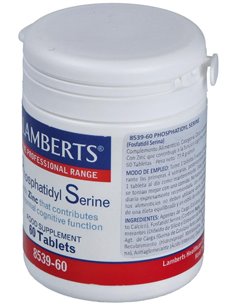 Fosfatidil Serina 100 mg con Zinc 5 mg de Lamberts 2