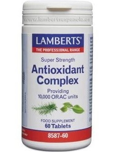 Complejo Antioxidante (10.000 ORAC) 60 Tabs. de Lamberts