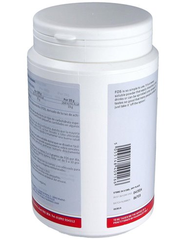 FOS® (Fructo-Oligosacáridos en polvo) 500 g de Lamberts