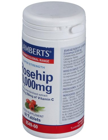 Escaramujo 10.000 mg 60 Tabs. de Lamberts