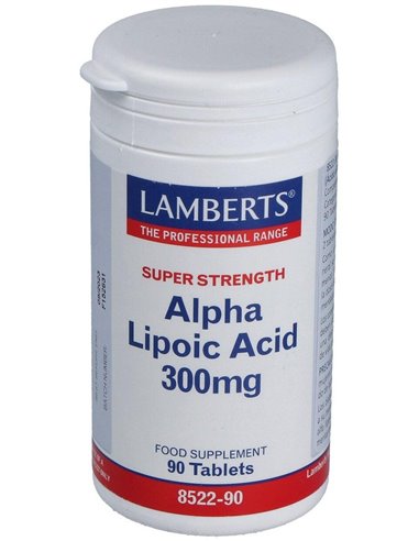 Ácido Alfa Lipoico 300 mg 90 Tabs. de Lamberts