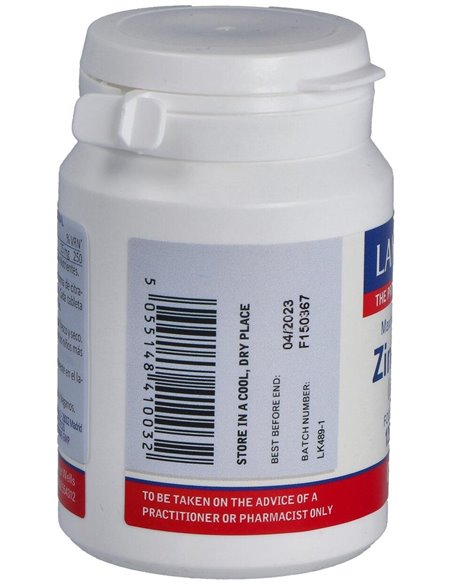 Zinc 25 mg (Como citrato) de Lamberts