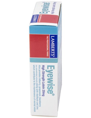 Eyewise® (Luteína, Zeaxantina,Plantas, Vit, Min) de Lamberts